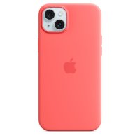 Apple iPhone 15 Plus Silikon Case mit MagSafe Guave