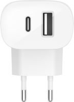 BOOST CHARGE 42 W -Dual Ladegerät 30W USB-C mit Power Delivery und PPS Technologie + 12W USB-A , wei