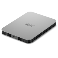 LaCie Mobile Drive LaCie Mobile Drive (2022), externe Festplatte, 2 TB, USB-C, Silber