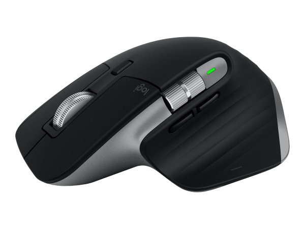 Logitech MX Master 3S für Mac, Wireless Maus, Bluetooth, 7 Tasten, Space Grau