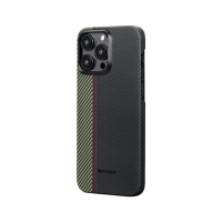 Pitaka MagEZ Case 4 aus Aramidfaser mit MagSafe für iPhone 15 Pro Overture